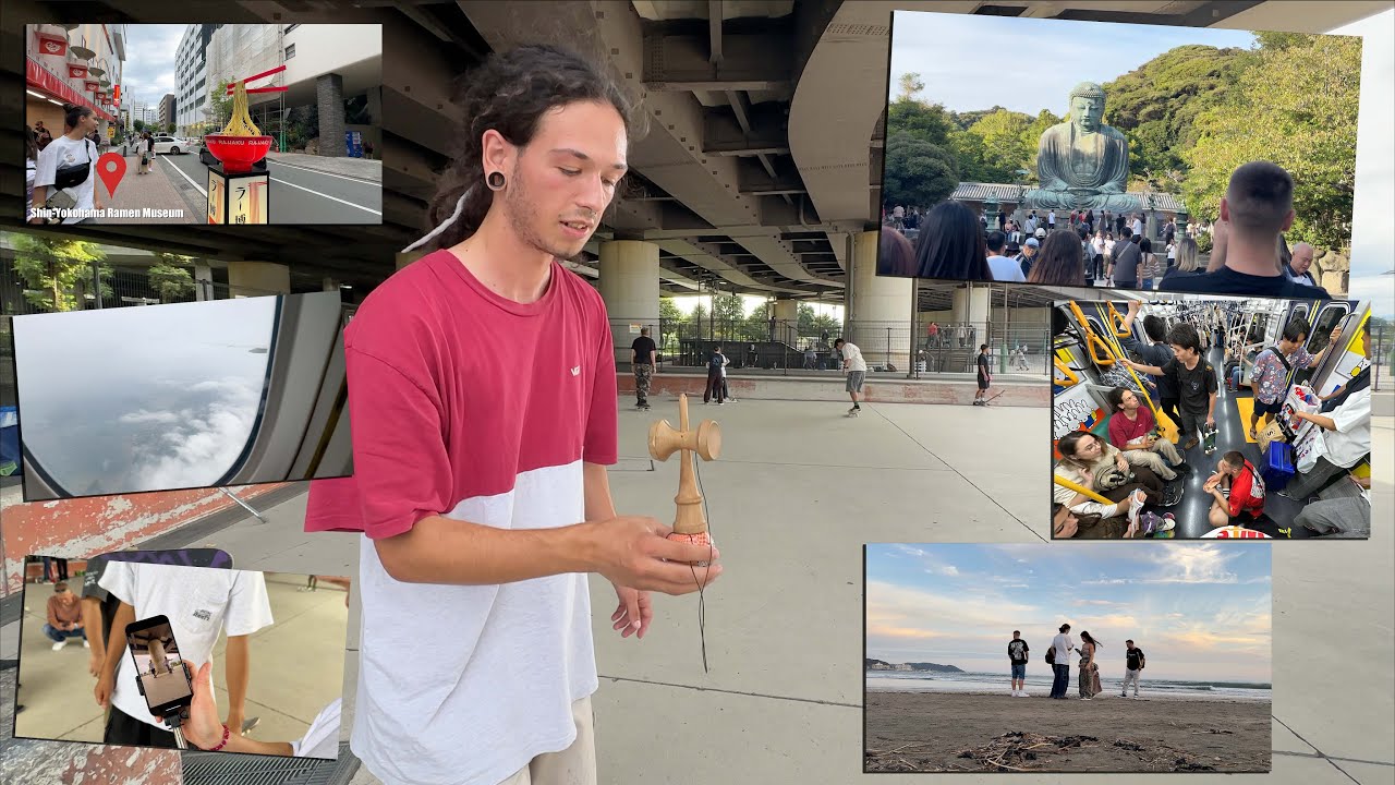 🇯🇵 Trip to Japan 2025 / Skate și Kendama în ShinYokohama plus vizita în Kamakura / Part 1
