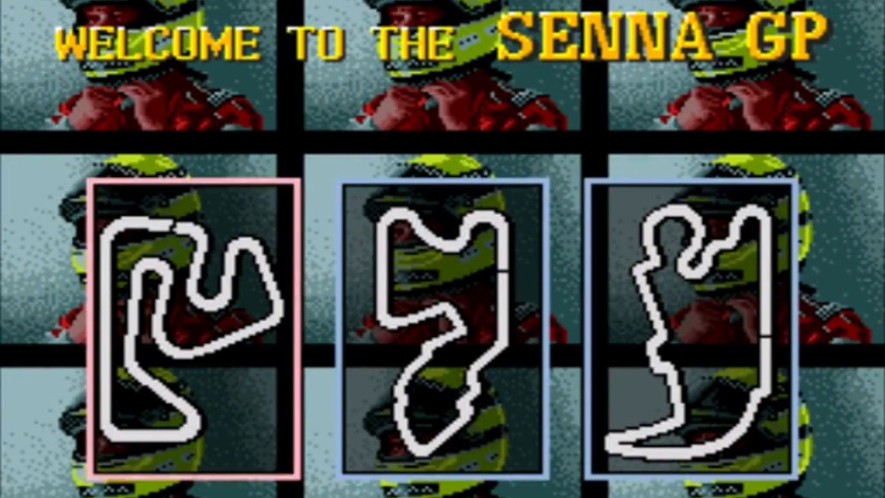 Ayrton Senna Super Monaco GP II - Mega Drive/Genesis - Senna GP Mode - Completo/Full