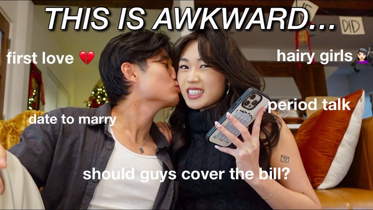 ASKING MY BOYFRIEND UNCOMFORTABLE QUESTIONS GIRLS ARE TOO AFRAID TO ASK
