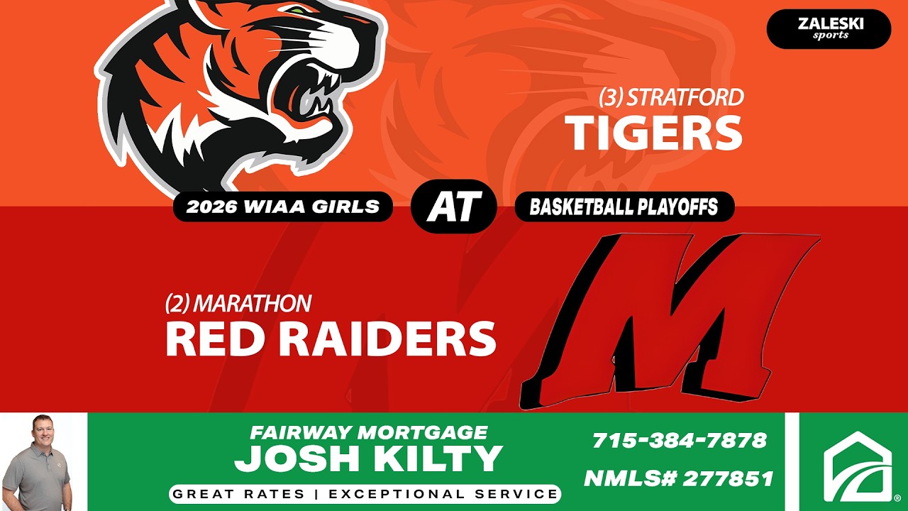 (3) Stratford at (2) Marathon | 2026 WIAA Girls Basketball Playoffs