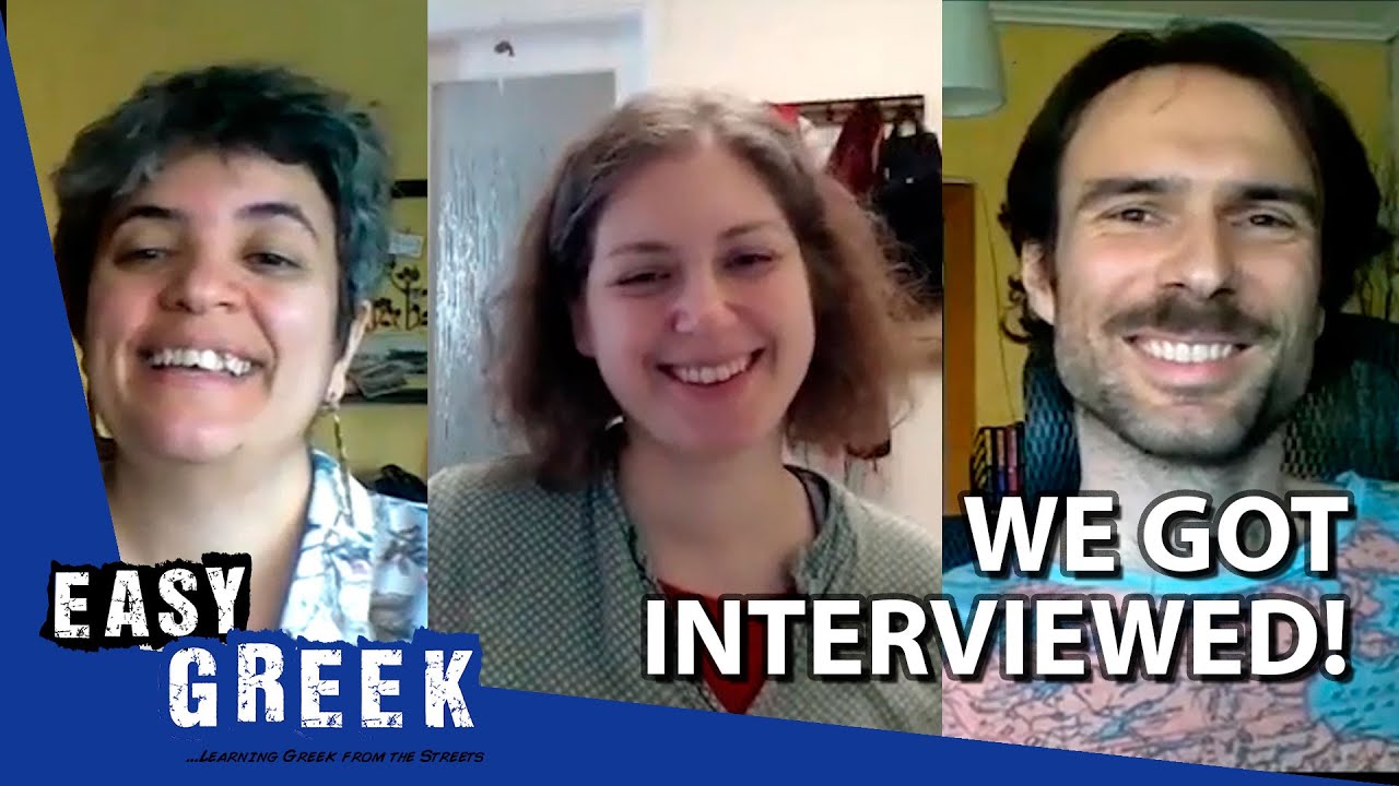 Why Did We Start Easy Greek? (Interview for Danae from Alphabetagreek) | Easy Greek 66