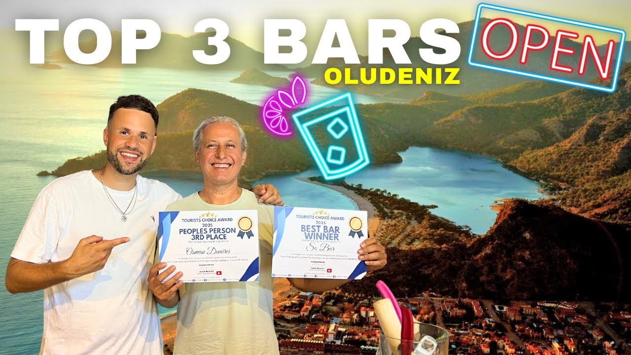 3 NAJLEPSZE bary w &Ouml;l&uuml;deniz 2025/26 🍹