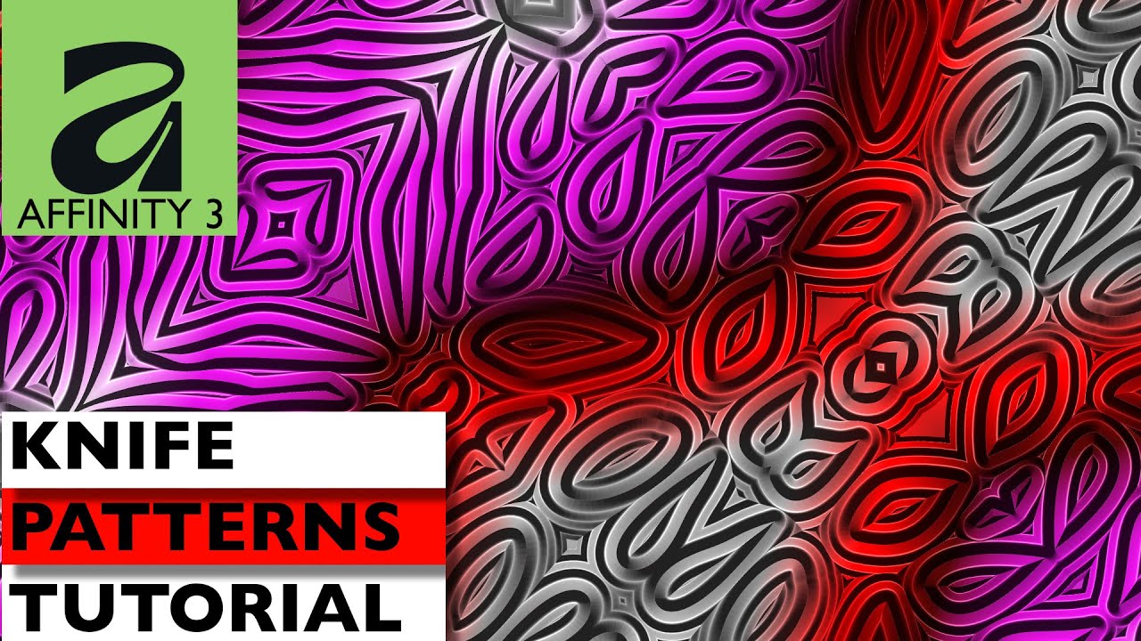 Шаблоны ножей для Affinity 3 | Инструкция | Бесплатная версия
