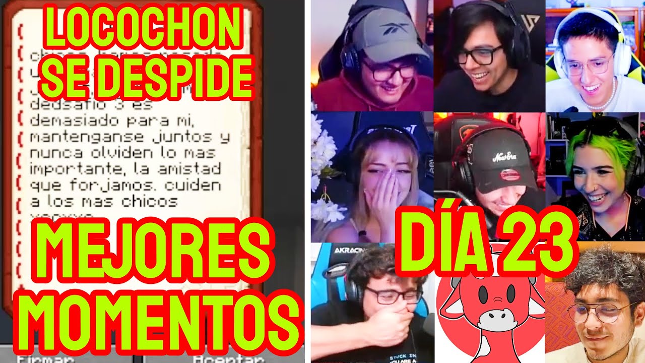 LOCOCHON SE DESPIDE Y MU3R3 2 VECES MEJORES MOMENTOS DAARICK AQUINO SYLVEEY SOARINNG LOCO ANDREH ETC