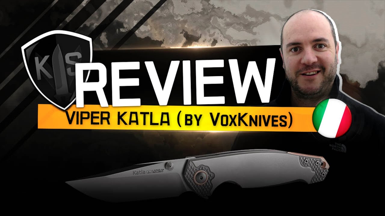 NUEVA VIPER KATLA CON MANGO DE TITANIO Y ACERO BÖHLER M390