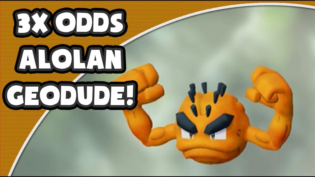 Obstinate Ore Arrives! - 15K+ Shiny Alolan Geodude! [Let's Go, Eevee! Alolan Trades]
