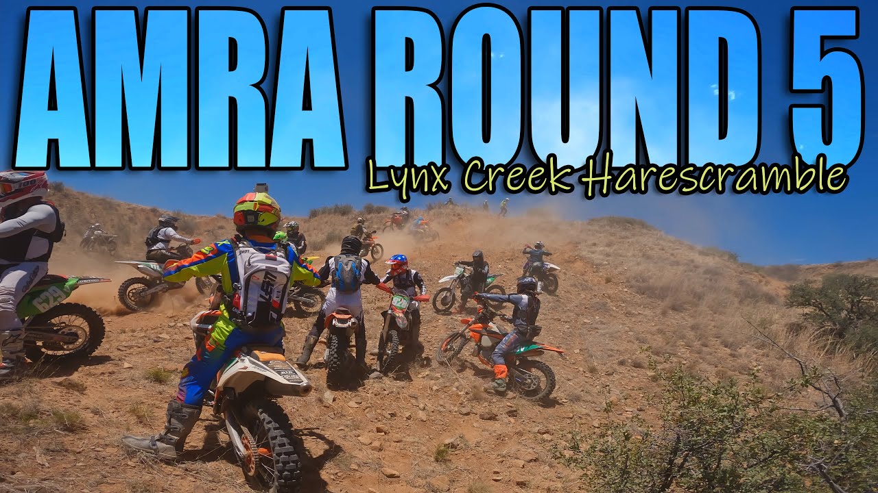 AMRA Round 5 - Lynx Creek Hare Scramble - FULL LAP!!