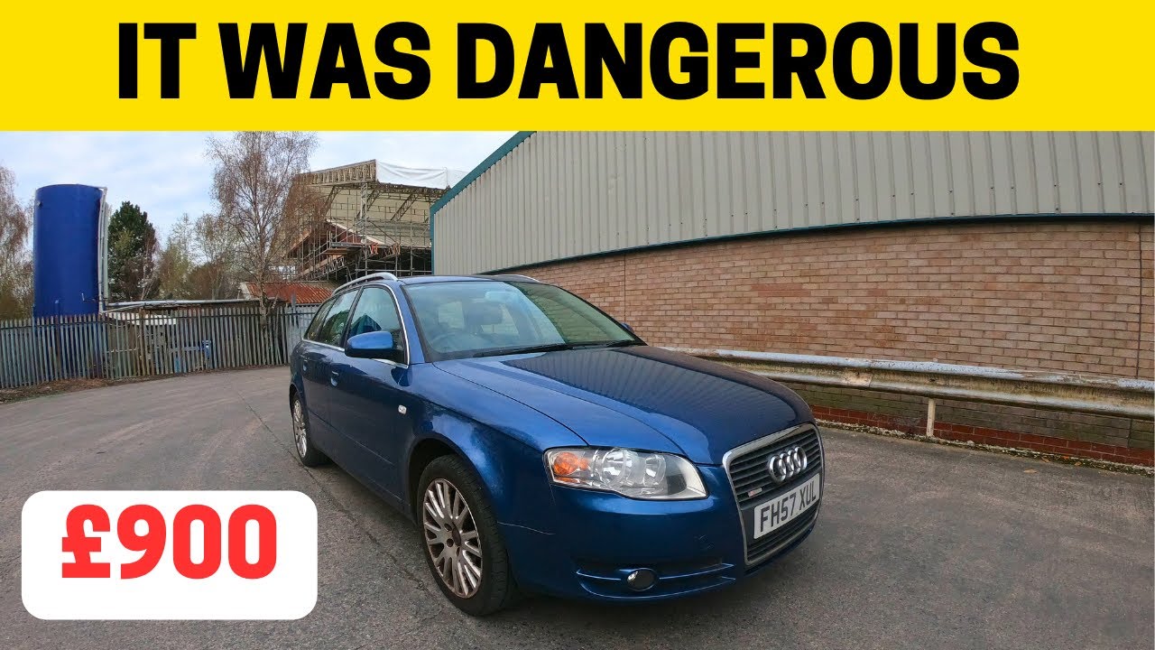 I BOUGHT A CHEAP AUDI A4 TDi