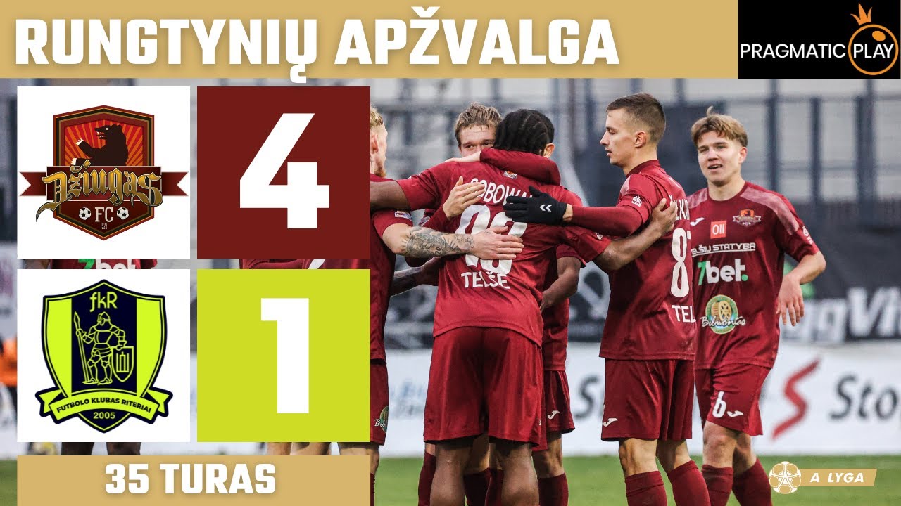 35 turo santrauka: &bdquo;Džiugas&ldquo; &ndash; &bdquo;Riteriai&ldquo; (2025-11-02)