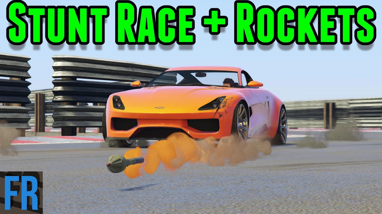 FailRace Gta 5 Challenge - Stunt Race + Rockets