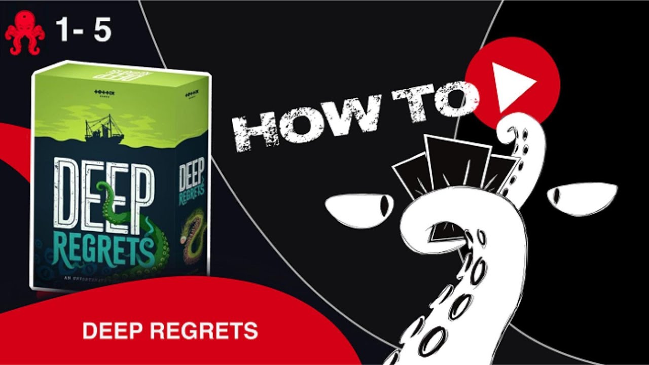 Deep Regrets - Spiegazione completa del gioco da tavolo [ Tutorial-Gioco-ITA ] [ 18 ]