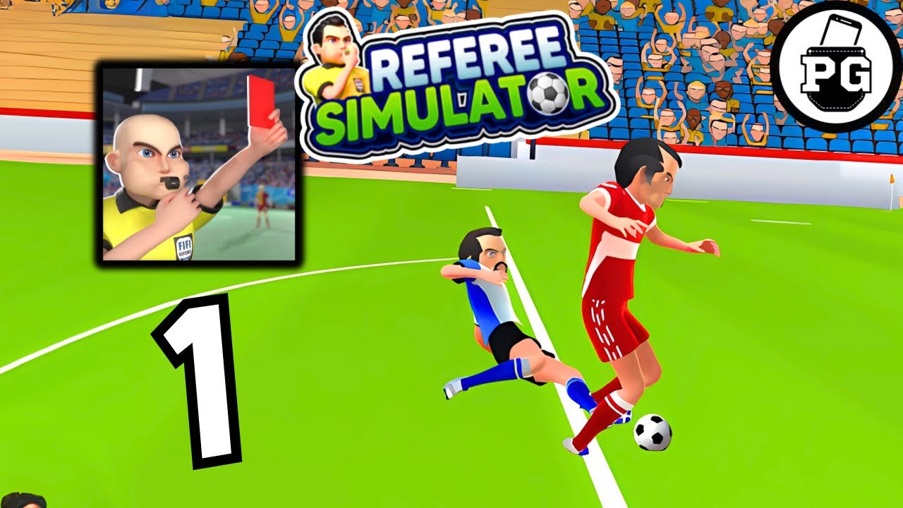 Players Hate Me When I'm the Referee! 🟥⚽ Soccer Referee Simulator 3D - Gameplay Walkthrough |Part 1|