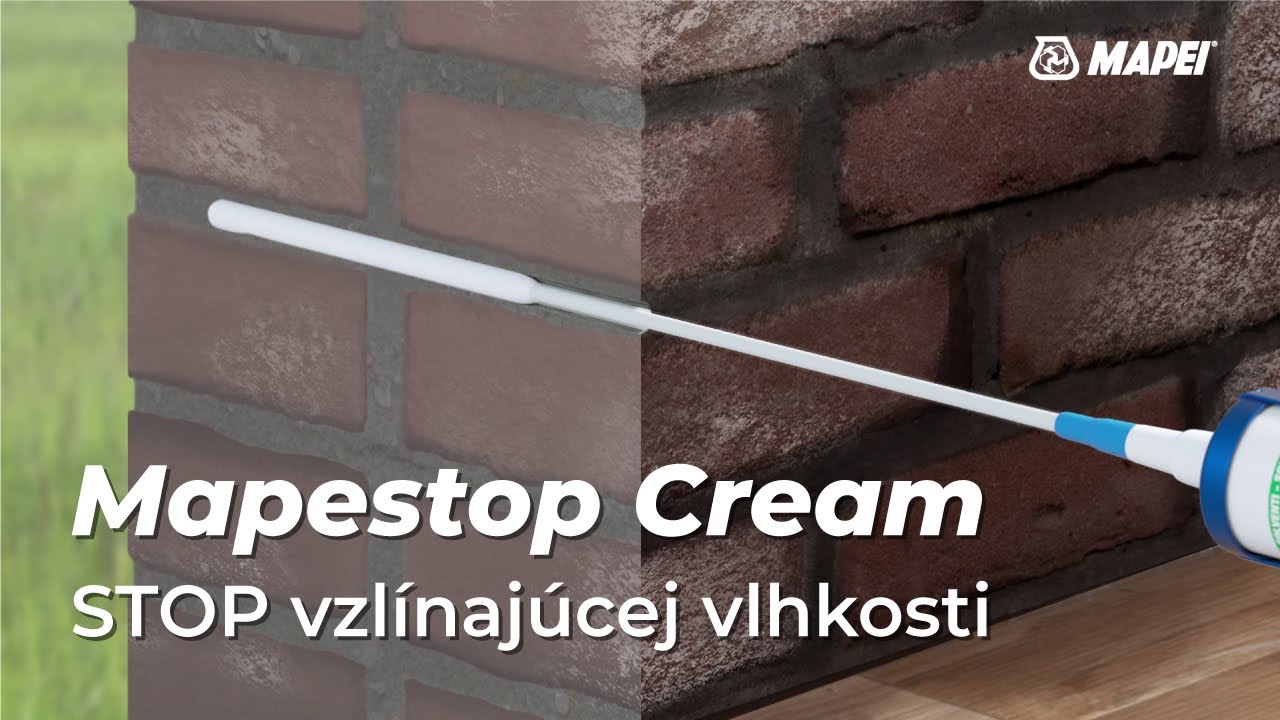 MAPEI │ MAPESTOP CREAM - STOP vzlínajúcej vlhkosti