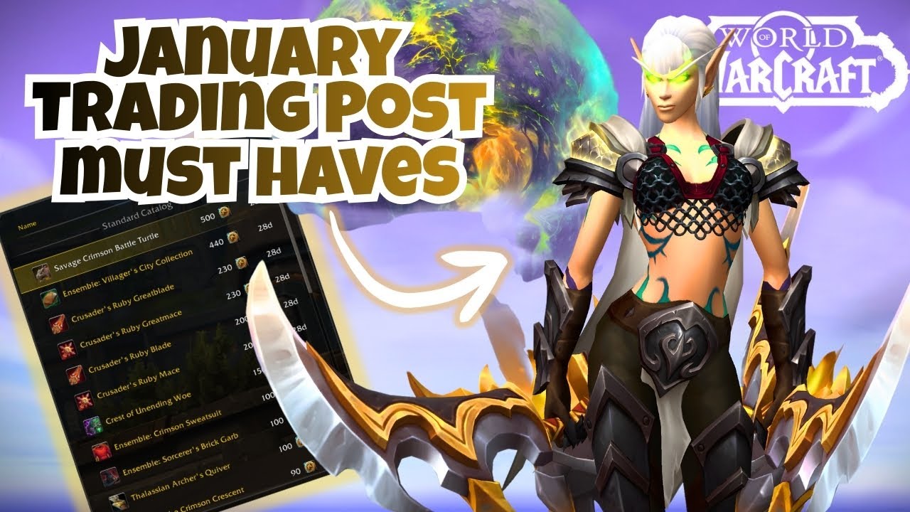 World of Warcraft Chatty January Trading Post Review!!
