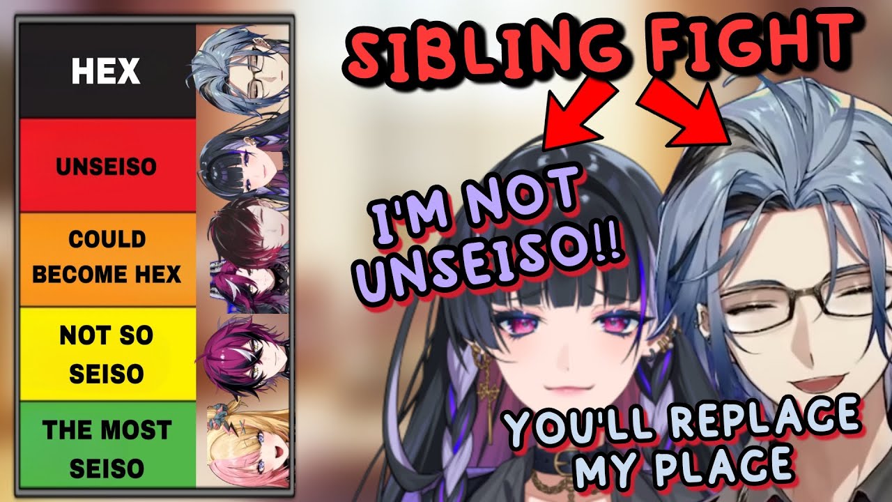 MELO AND HEX RANK THE MOST SEISO TO THE MOST UNSEISO MEMBERS OF XSOLEIL (TOTALLY NOT BIASED)