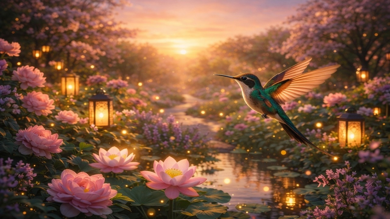 Sensory Garden — Ambient Nature Journey | Lotus Water Garden