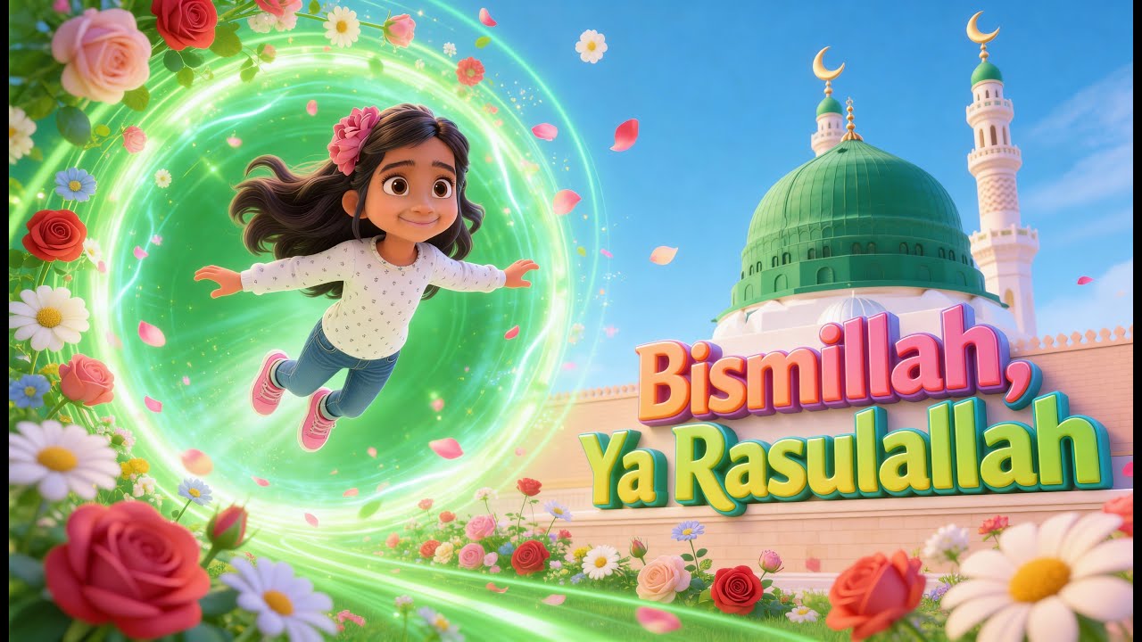 Bismillah Ya Rasulallah ﷺ 🌸 Kids Islamic Nasheed About Good Deeds & Love for the Prophet ﷺ 💖
