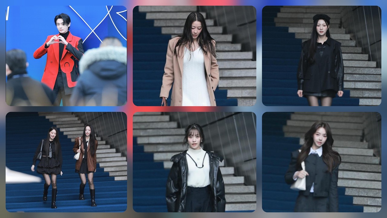 서울패션위크 라이 포토월 강희, 김혜진, 배윤경, 세이마이네임, 오하영, 황보