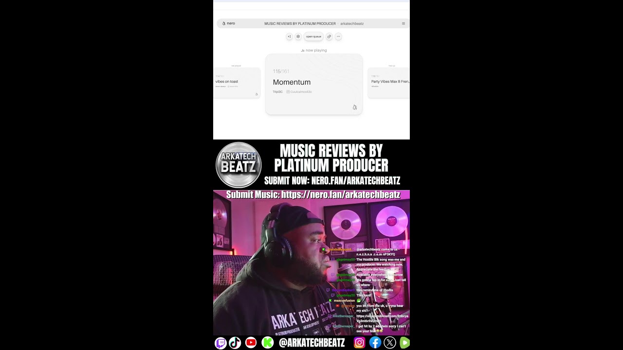Multi - Platinum Producer Music Reviews  - SUBMIT YOUR BEST BEATS & SONGS! (Portrait)