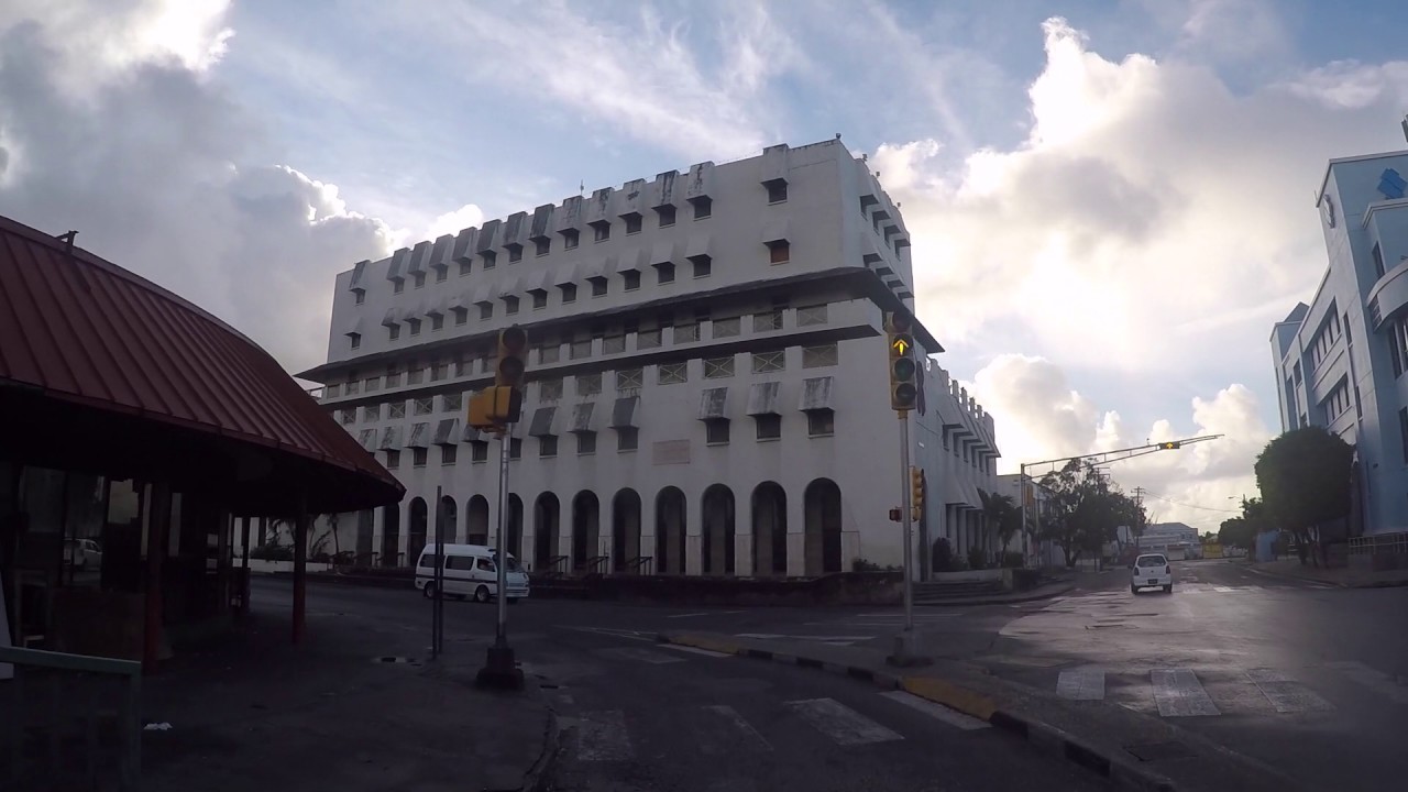 La Barbade Bridgetown, Centre ville, Gopro / Barbados Bridgetown City center, Gopro