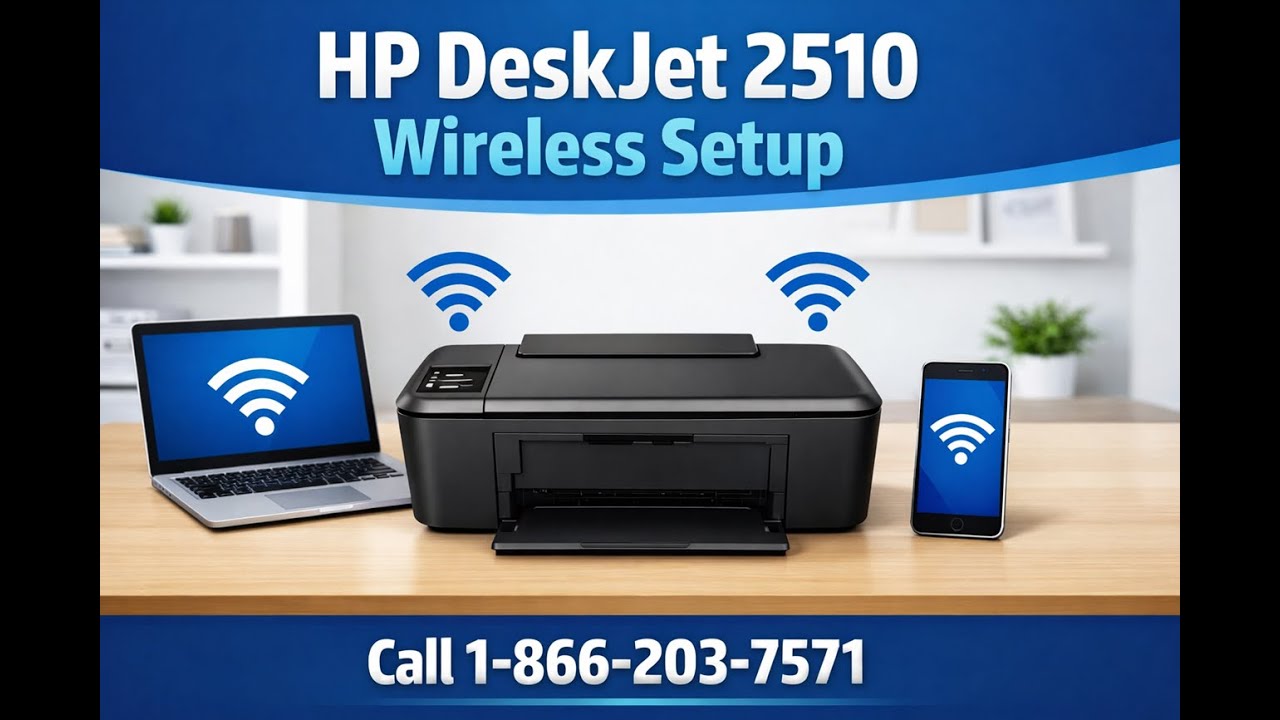 How to Set Up HP DeskJet 2510 for Wireless Printing (Step-by-Step Guide)