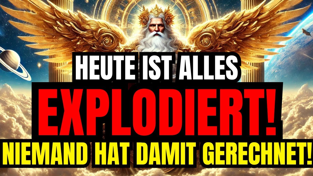 AUSERWÄHLTER, ALLE SIND SCHOCKIERT, WEIL DU DAS VON ANFANG AN GEWUSST HAST… UND HEUTE EXPLODIERT ES!