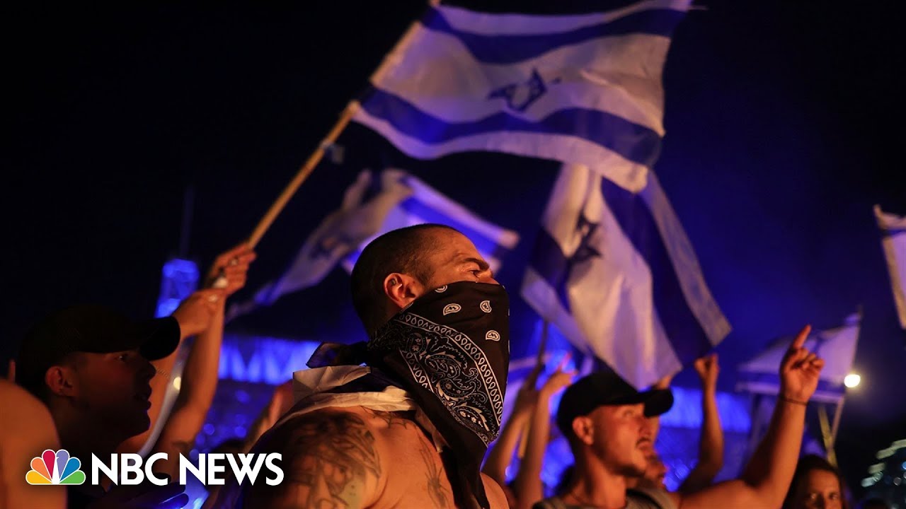 Massive protests rock Israel as parliament approves key part of judicial overhaul plan