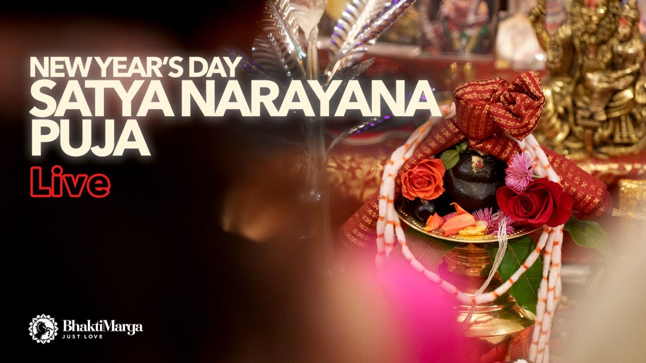Satya Narayana Puja - New Year's Day | LIVE