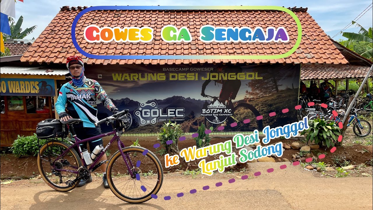 Gowes Ga Sengaja ke Warung Desi Jonggol lanjut Pemandian Sodong