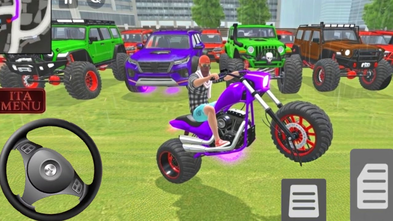 Franklin Order & Modified 1️⃣ Thar 1️⃣ Fortuner Full Customization Gameplay | Indian Theft Auto