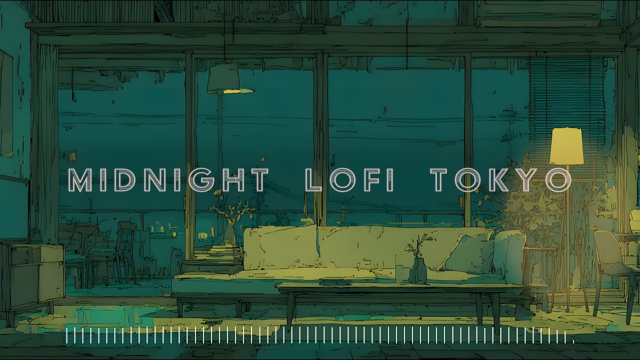 Relaxing Lofi Jazz for Deep Night Chill (3 Hours) | Midnight Lofi Tokyo