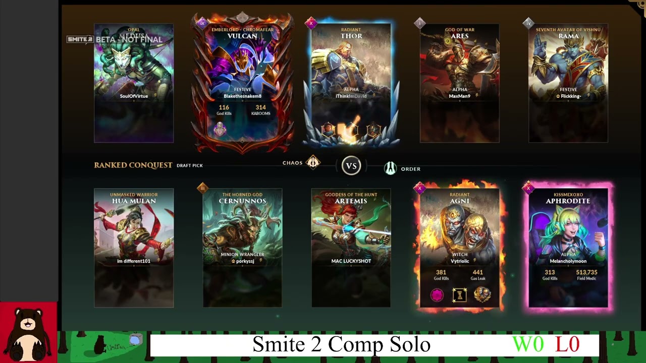 🤓😏Playing some Solo Smite 2 Comp
