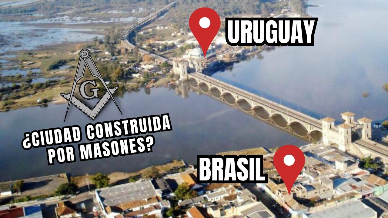 Masones, Militares y el 1er Puente Internacional de URUGUAY y BRASIL - Rio Branco UY y Yaguarón BR