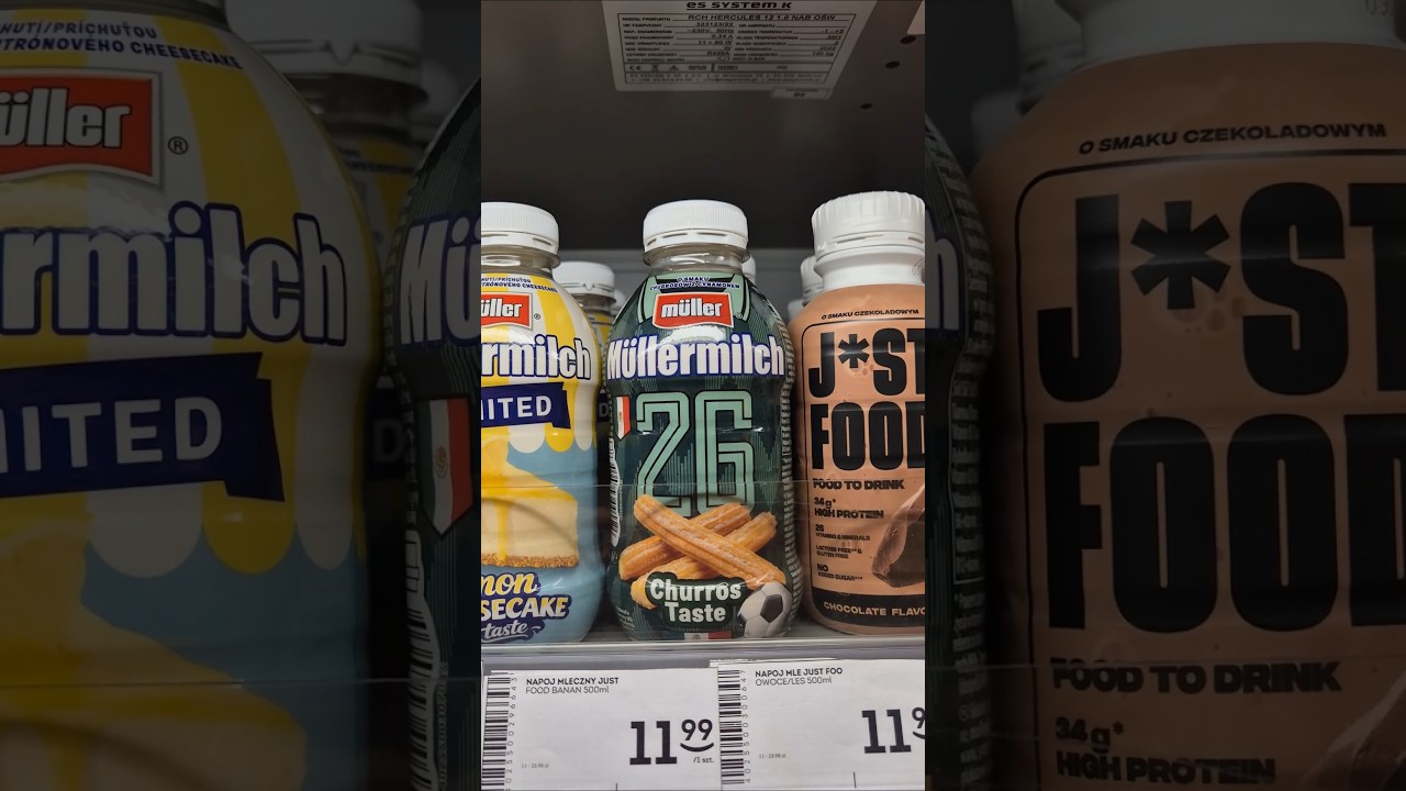 NEW MULLERMILCH WITH CHURROS FLAVOR