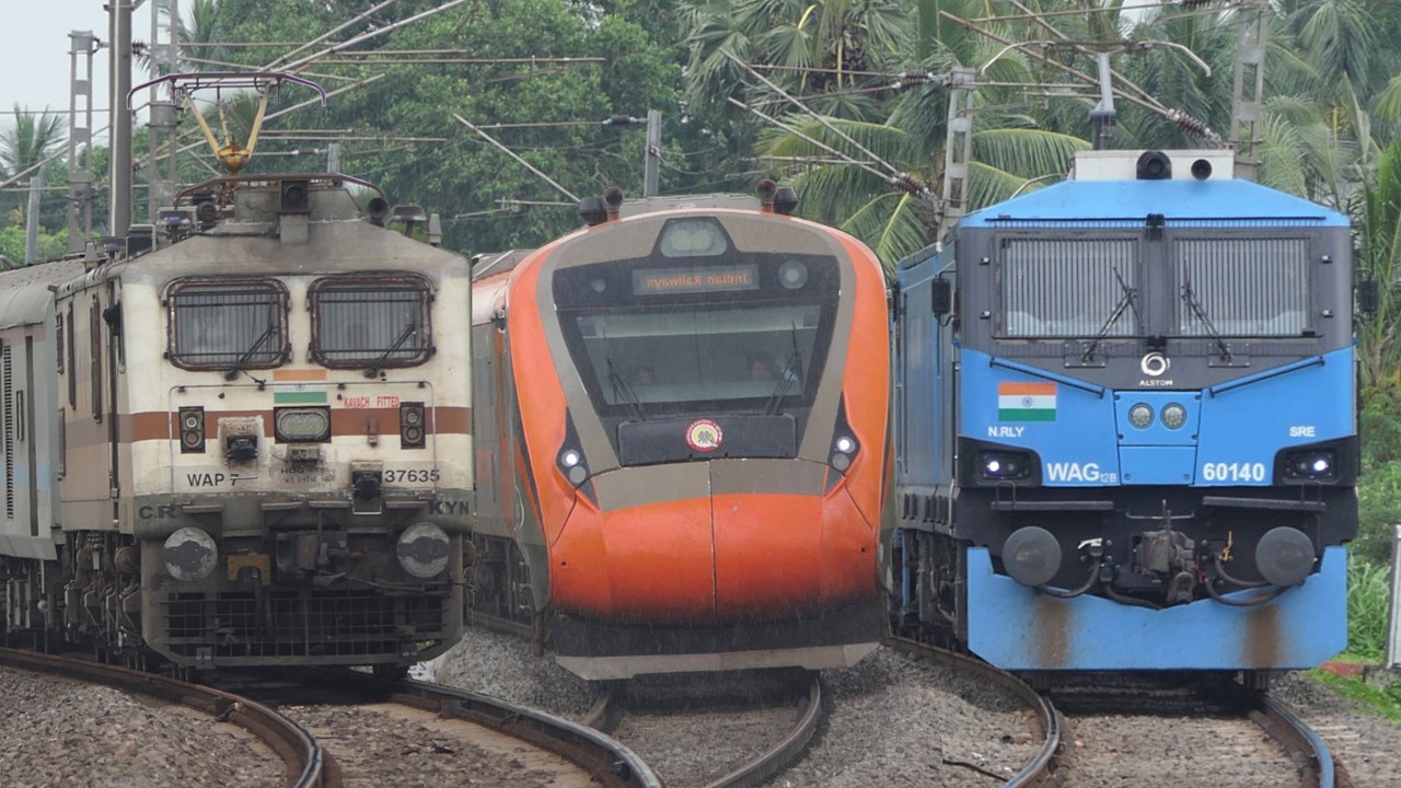1900th UPLOAD VIDEO | 24 In 1 High SPEED Premium + Super Fast & Freight Trains | Indian Railways