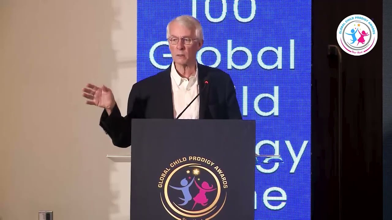 🌍💡Nobel Laureate Sir Richard J. Roberts’ Inspiring Speech | GCP 2022 | Global Child Prodigy Awards 🏆