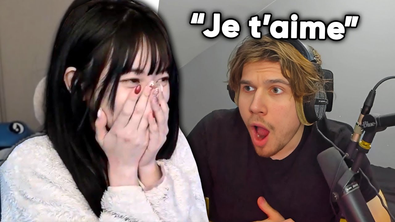 J'ai parlé avec une actrice coréenne connue dans un jeu de drague