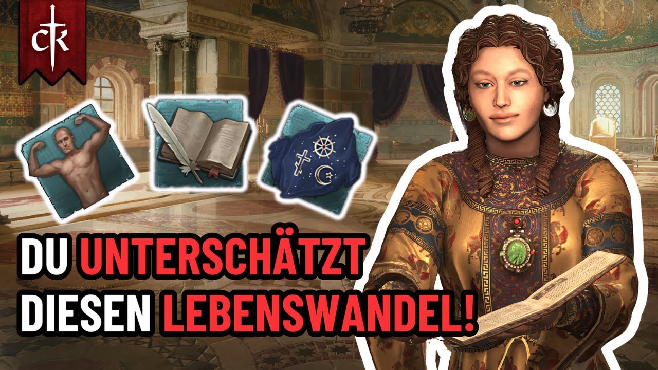 Warum Gelehrter mächtiger ist als du denkst! Bildung Tierliste in Crusader Kings 3.