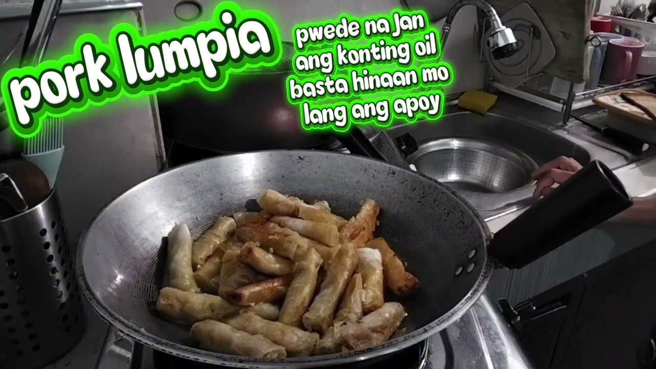 Pork lumpia #home style cooking #cooking tutorial #Meryenda tips #cooking tips #recipe ideas 