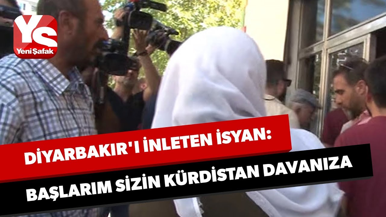 Diyarbakır'ı inleten isyan: Başlarım sizin Kürdistan davanıza