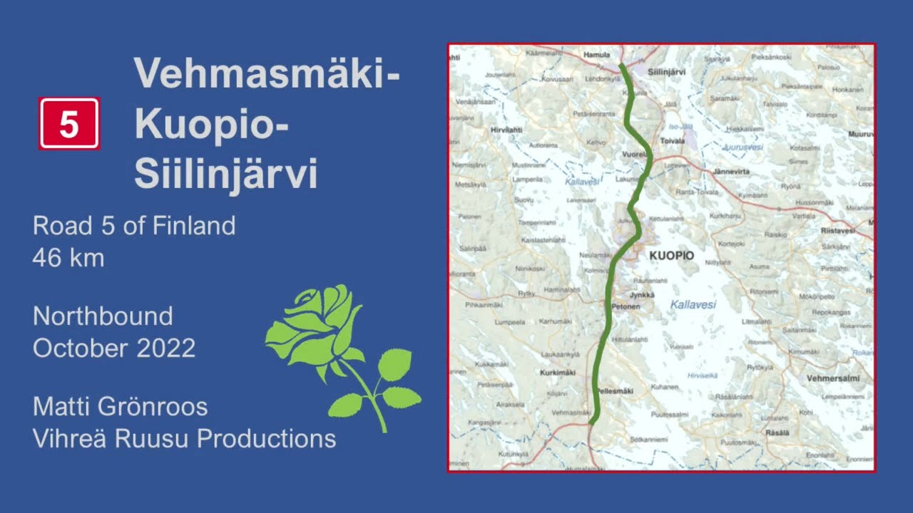 Road 5 Vehmasmäki-Kuopio-Siilinjärvi
