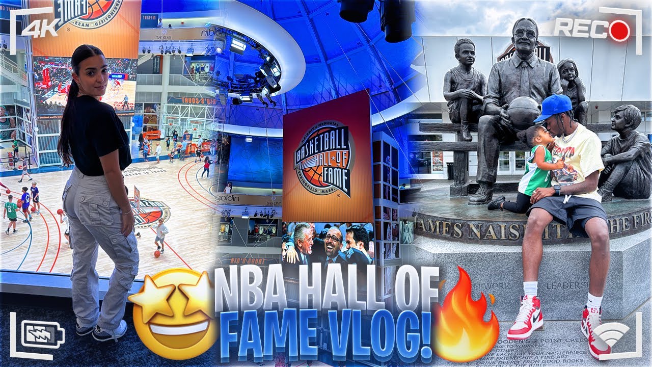 GOING TO THE NBA HALL OF FAME TO SEE THE KOBE BRYANT EXHIBIT | VLOG