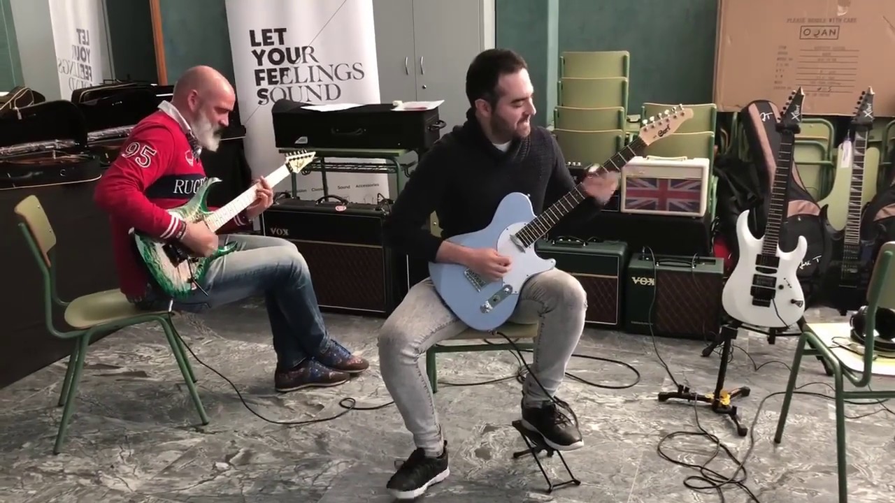 Demo Cort MS Classic TC, Blue Ice Metallic Electrica Tele , [Sonido Almendralejo, David Calabres]