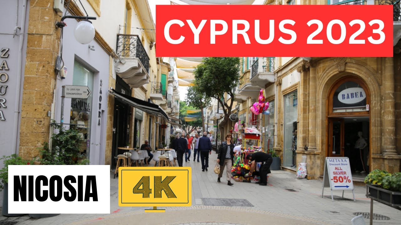 CYPRUS - Walking In Center of Nicosia 2023 - AKRITA STREET