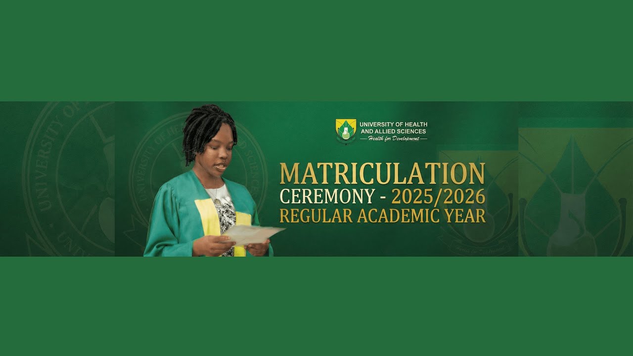 SECOND SESSION: MATRICULATION (2025/2026 ACADEMIC YEAR) 31/01/2026