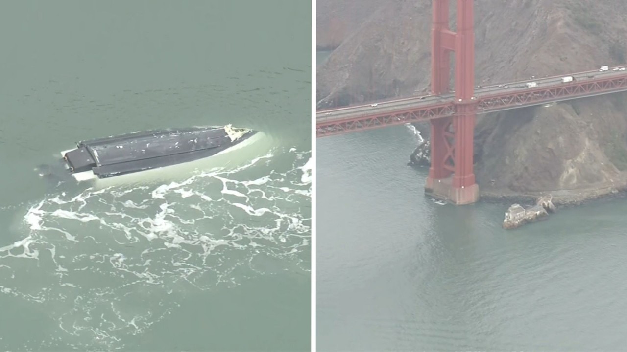 1 dead, 2 injured after boat crashes into rocks near Golden Gate Bridge