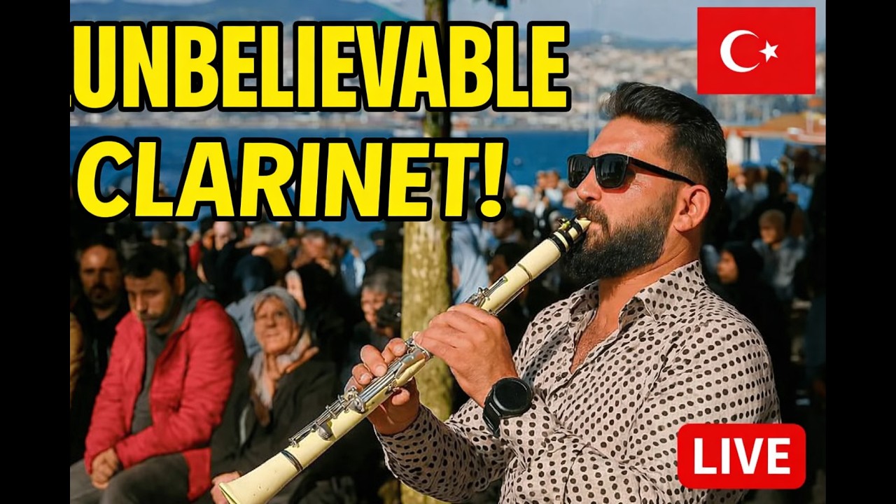 Unbelievable Turkish Clarinet Performance | Street Music in Istanbul🎶