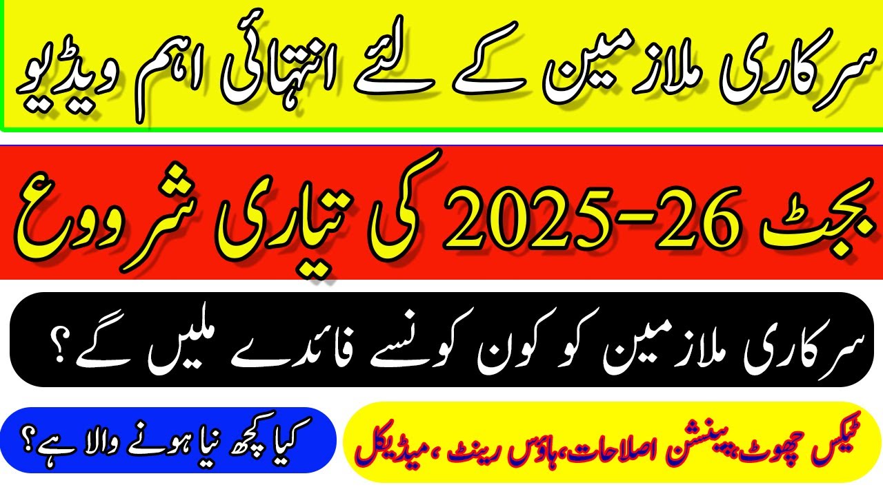 Budget 2025 Draft || 30% Disparity Allowance || Medical, House Rent, Conveyance|| Pension Increase