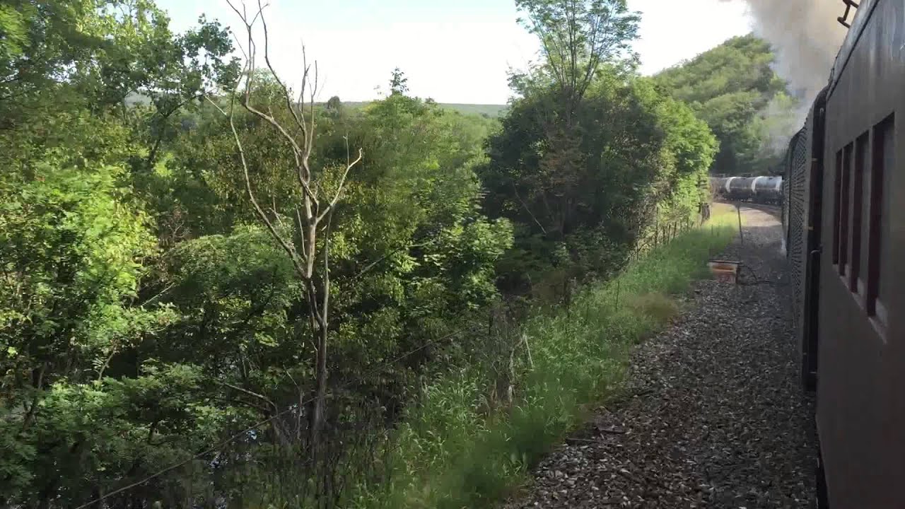 Nickel Plate 765 meets Reading & Northern 425, Part 1