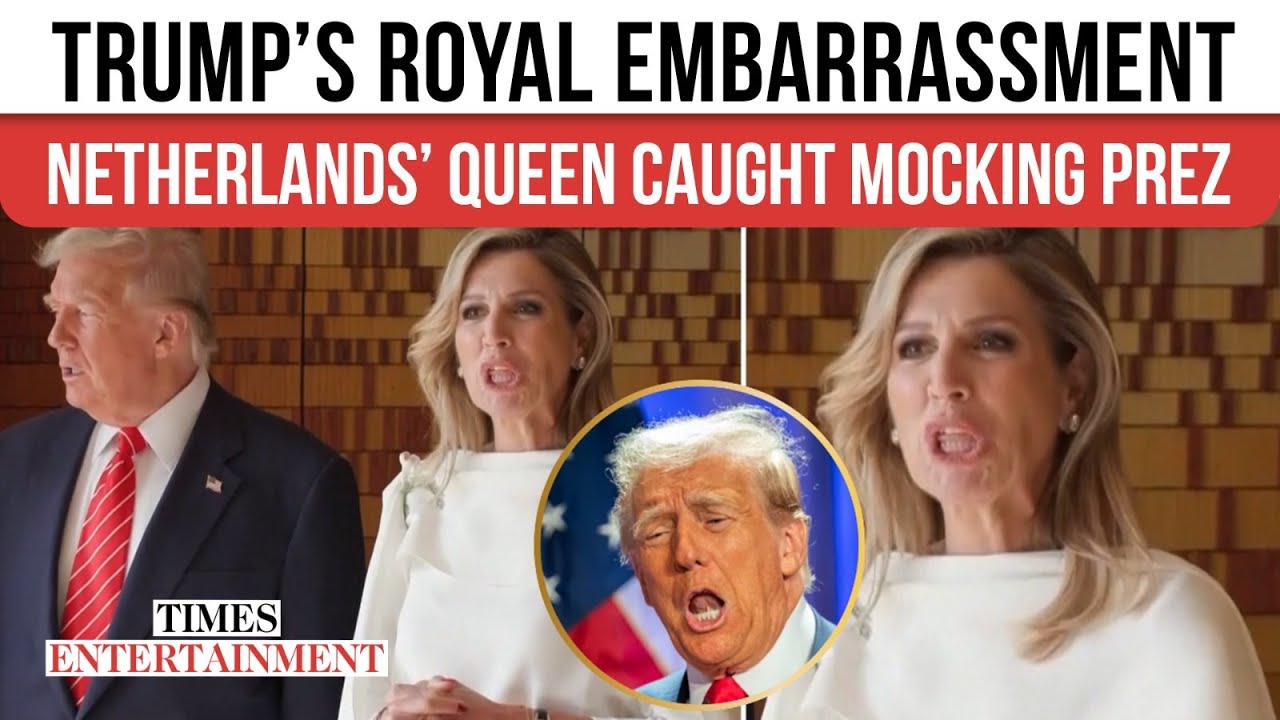 Trump HUMILIATED on Dutch Soil? Queen Maxima MOCKS Prez' Signature Pose | Cameras Catches ALL